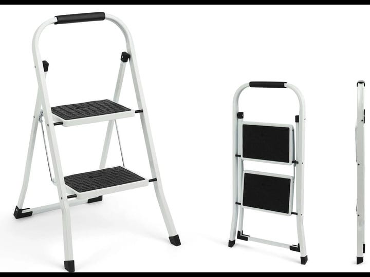 simpli-magic-folding-step-ladder-2-step-foldable-step-stool-with-anti-slip-pedal-white-1