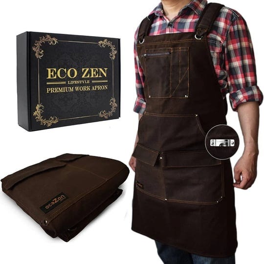 woodworking-shop-apron-16-oz-waxed-canvas-work-aprons-metal-tape-brown-1