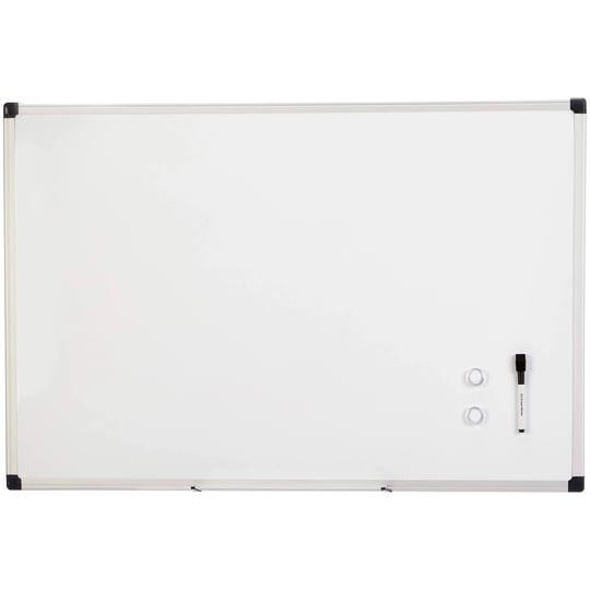 basics-magnetic-framed-dry-erase-white-board-24-x-36-inch-1