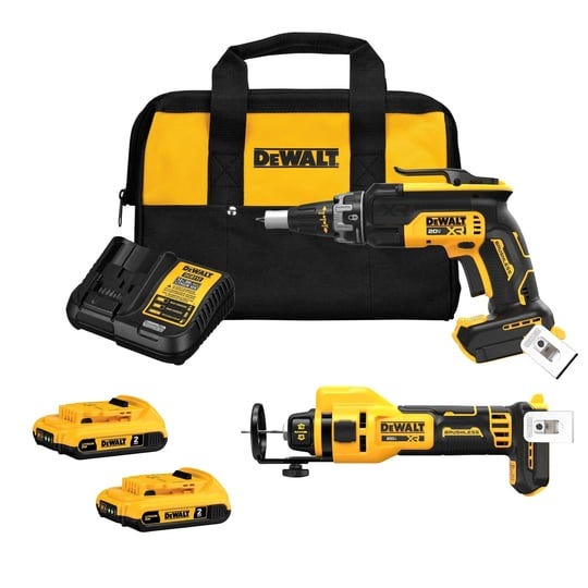 dewalt-dck265d2-20v-max-xr-brushless-drywall-screwgun-and-cut-out-tool-combo-kit-1