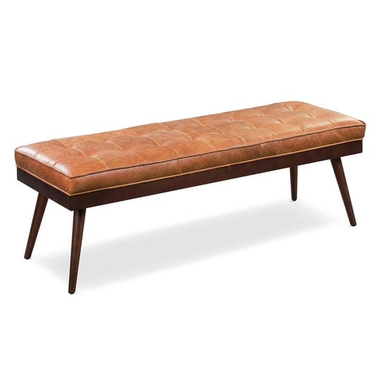 poly-bark-luca-leather-bench-cognac-tan-1