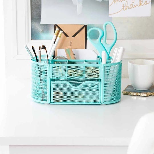 blu-monaco-aqua-desk-organizer-office-decor-made-of-strong-metal-with-aqua-finish-storage-for-office-1