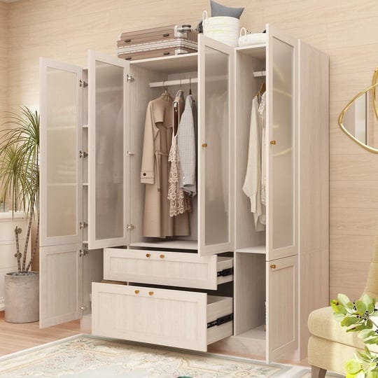 modular-modern-glass-door-wardrobe-storage-closet-solution-armoire-63x70-9inch-1