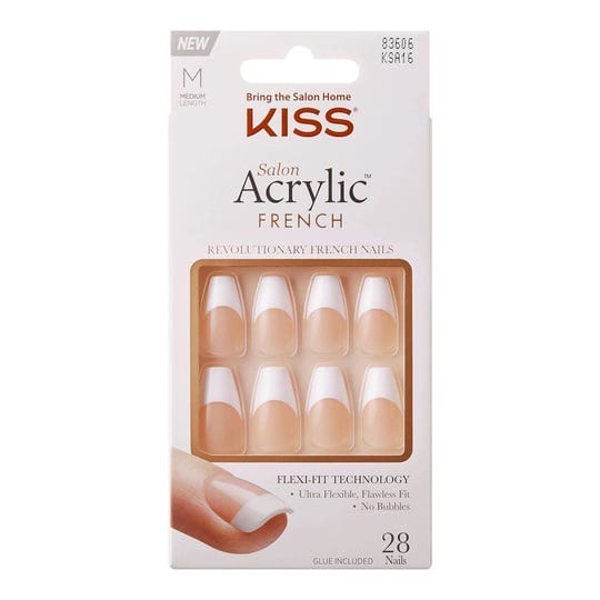 kiss-salon-acrylic-nails-french-medium-length-28-nails-1