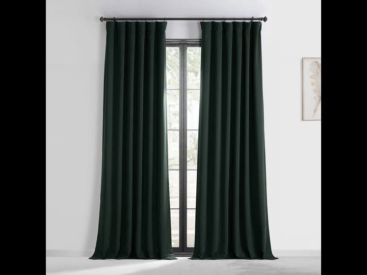 exclusive-fabrics-furnishings-blackout-50-x-120-curtain-panel-dark-green-1