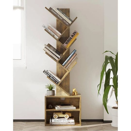 sunmory-6-tier-tree-bookshelf-small-bookcase-with-storage-cabinet-modern-tall-narrow-bookshelves-org-1