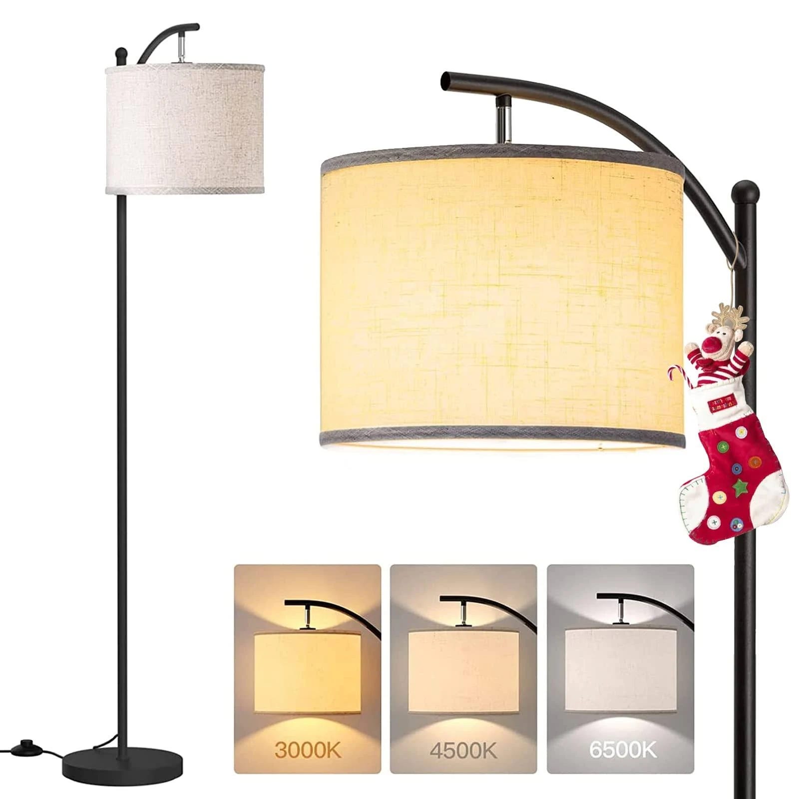 Stylish 3-Color LED Floor Lamp for Living Room or Bedroom | Image