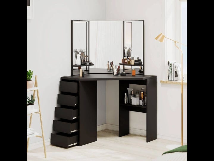 zoyo-corner-makeup-vanity-desk-with-mirror-5-sliding-drawers-storage-shelves-for-bedroom-small-space-1