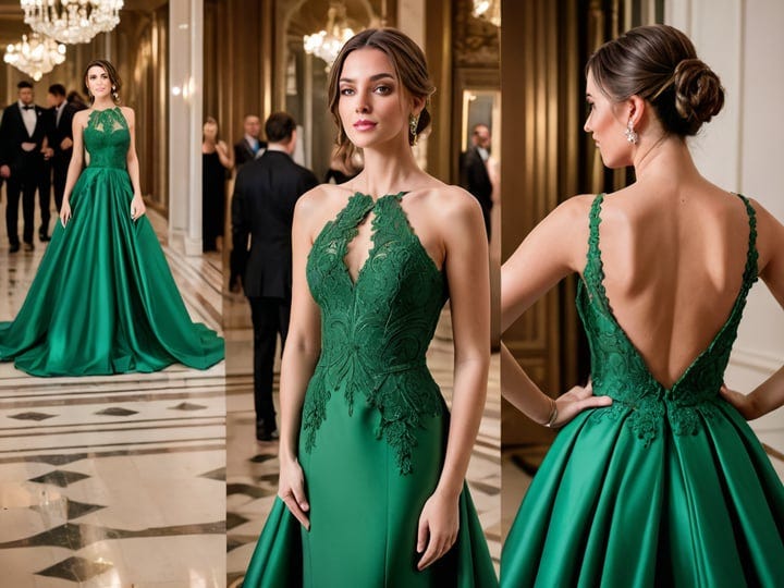 Green-Classy-Dress-5