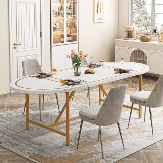 tribesigns-modern-dining-table-for-6-people-70-8-inch-gold-white-oval-dining-room-table-with-metal-f-1