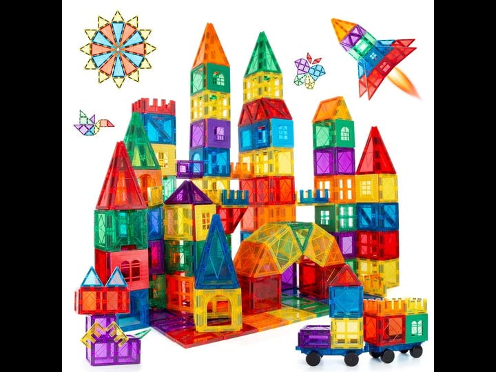 children-hub-100pcs-magnetic-tiles-set-building-construction-toys-for-kids-1