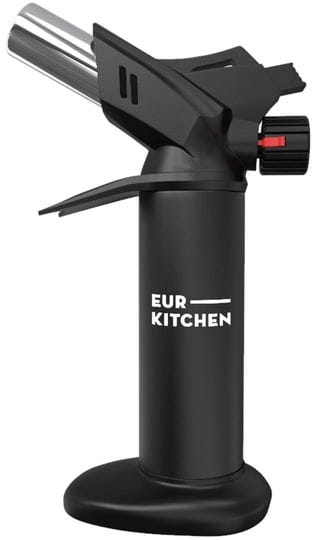 eurkitchen-large-culinary-butane-torch-with-safety-lock-adjustable-flame-finger-guard-refillable-kit-1