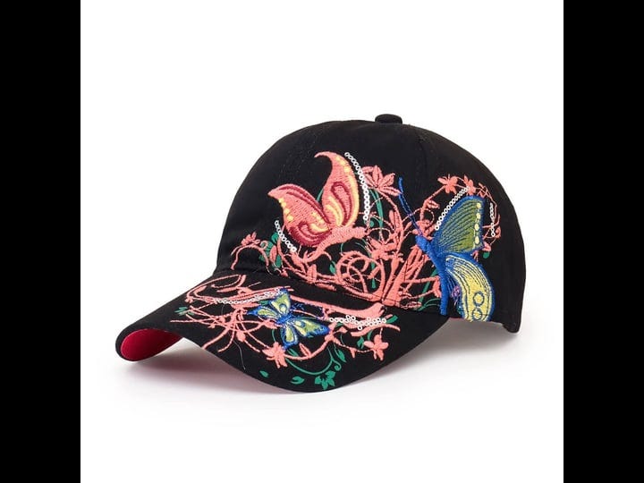 trucker-hats-california-h-womens-hat-trendy-creativity-flowers-butterfly-sequins-embroidered-basebal-1