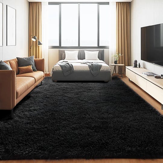 amdrebio-black-fluffy-big-living-room-rug8x10-rugshaggy-area-rug-for-bedroomthick-large-rugs-for-liv-1