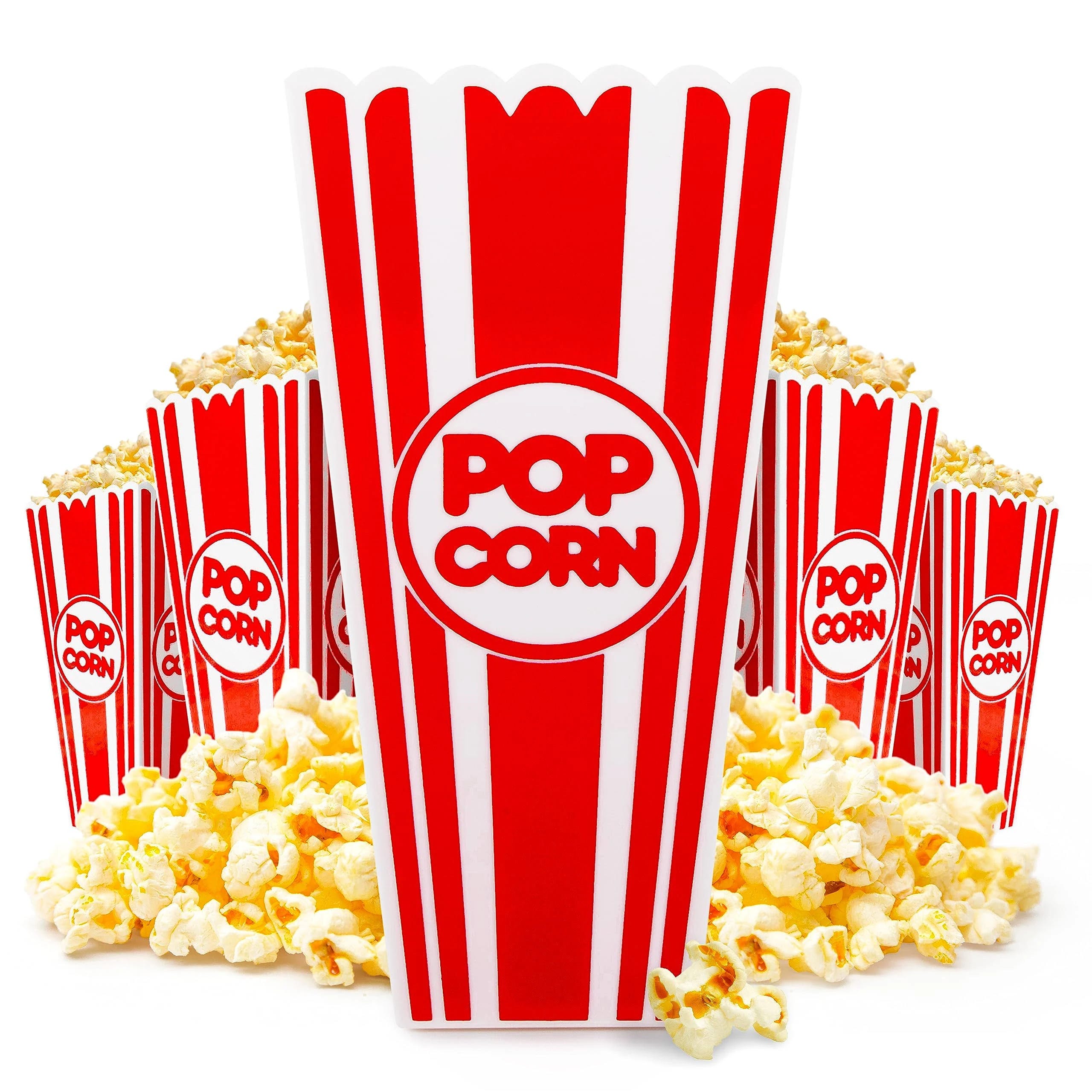 Stock Your Home Red Popcorn Buckets for Family Nights | Image