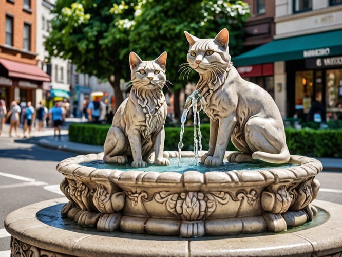 Cat-Fountain-1