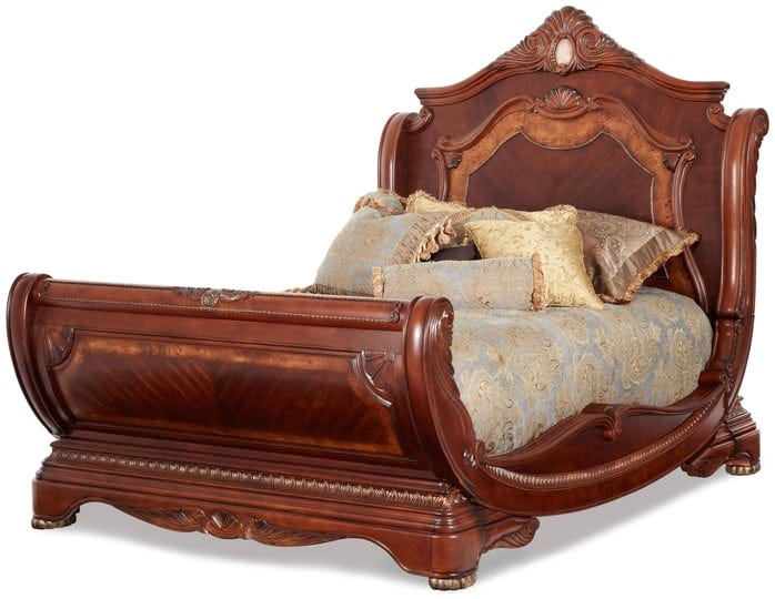 aico-cortina-honey-walnut-queen-sleigh-bed-1