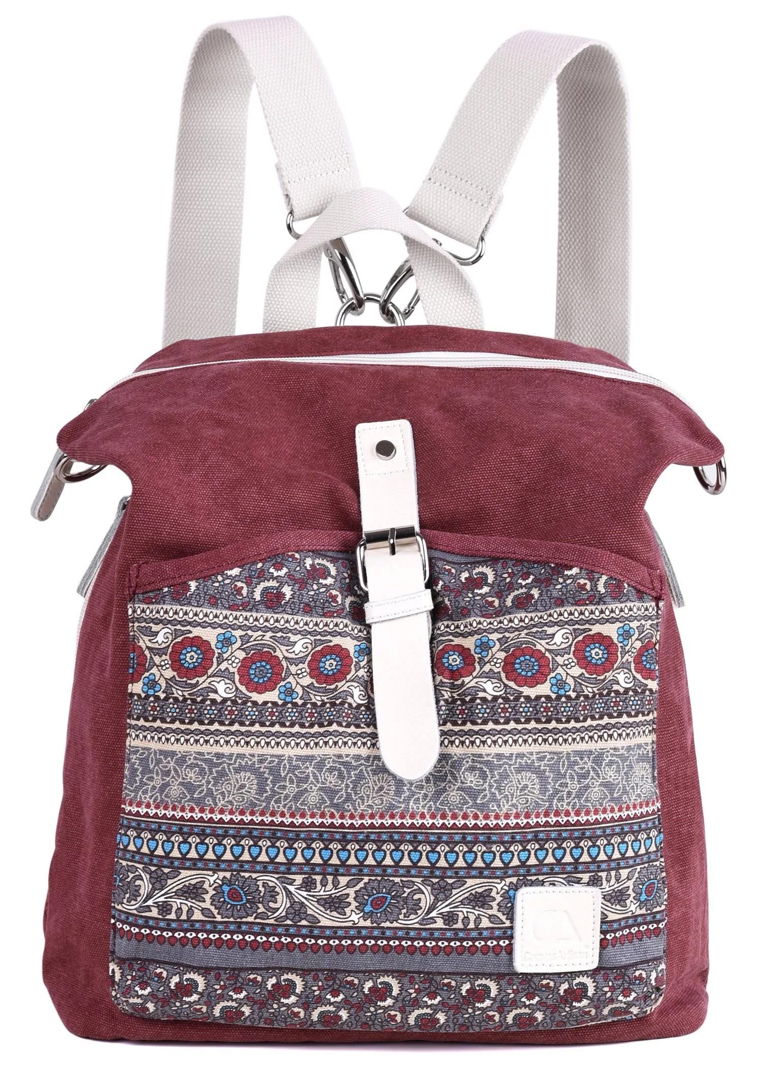 Arcenciel Canvas Rucksack Backpack for Women - Stylish and Practical | Image