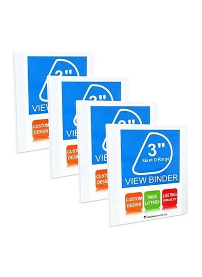 ring-binder-depot-3-ring-binders-3-inch-slant-d-rings-white-clear-view-pockets-4-pack-1