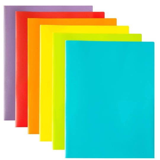 youngever-12-pack-plastic-pocket-folders-heavy-duty-plastic-2-pocket-folder-in-6-colors-1