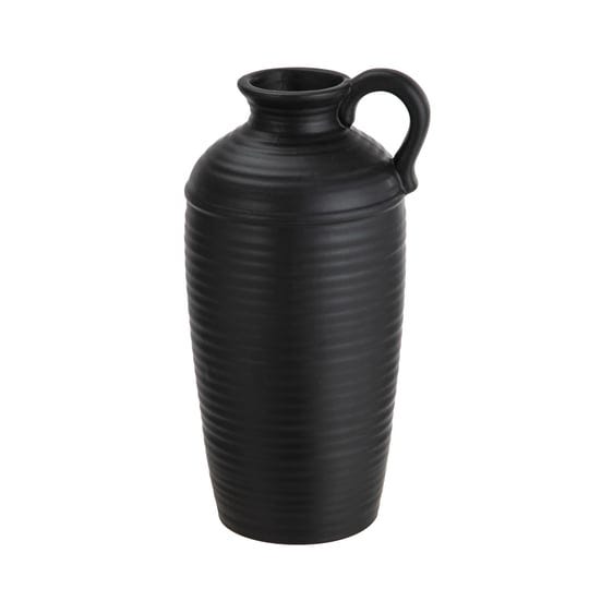 mainstays-decorative-jug-with-handle-black-1-each-1