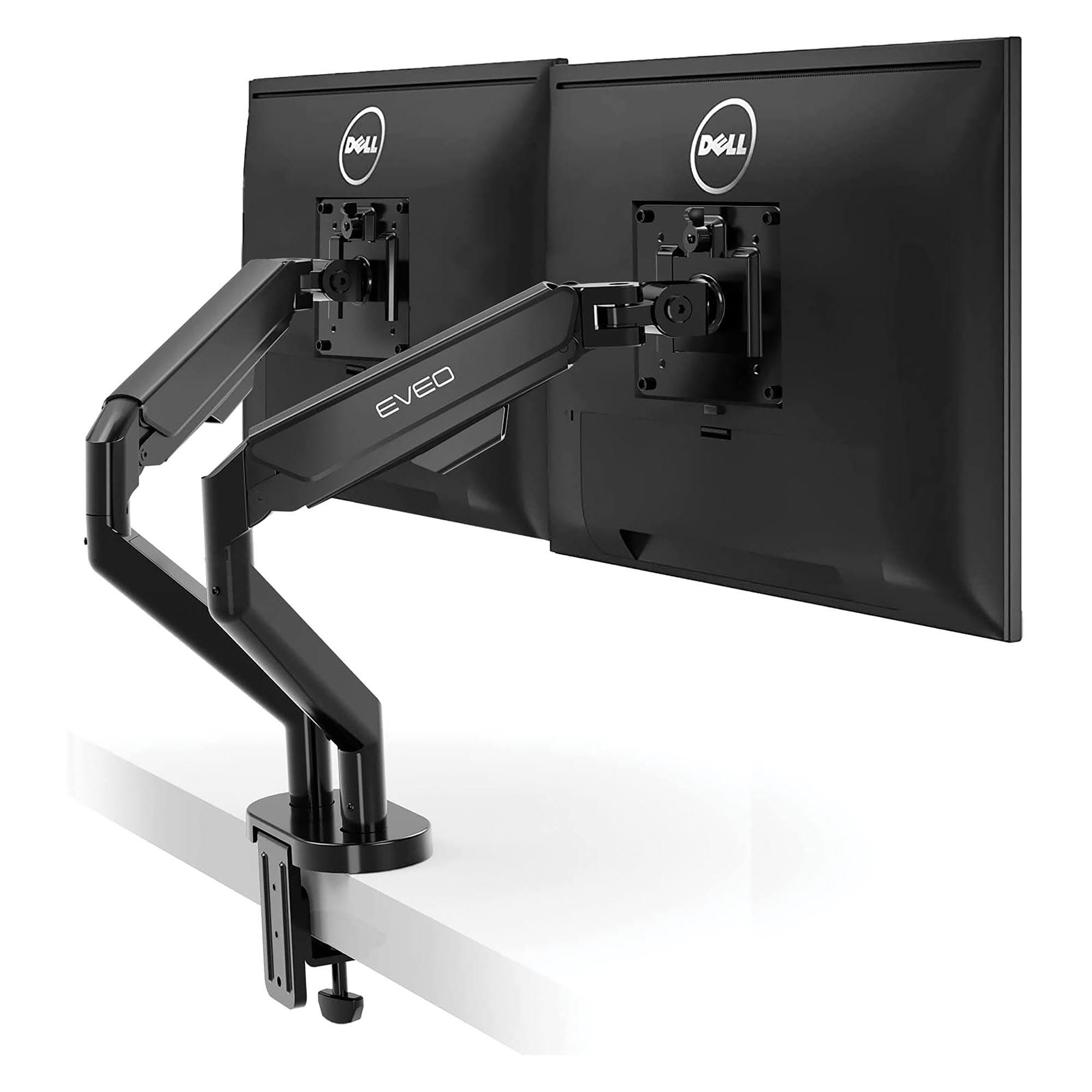 Ergonomic Dual Monitor Stand with Rotation Capabilities | Image