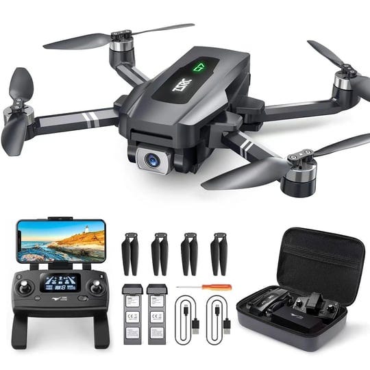 tenssenx-gps-drone-with-4k-uhd-camera-for-adults-tsrc-q7-foldable-fpv-rc-quadcopter-with-brushless-m-1