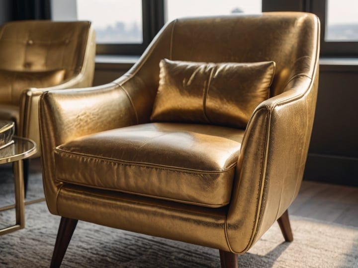 Gold-Leather-Accent-Chairs-5