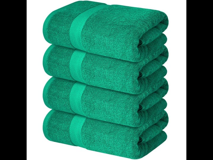 infinitee-xclusives-premium-bath-towels-set-pack-of-4-100-ring-spun-cotton-towels-green-bath-towels--1