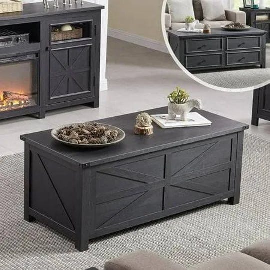 t4tream-farmhouse-wood-rectangle-48-inch-coffee-table-with-4-drawer-storage-for-living-room-black-si-1