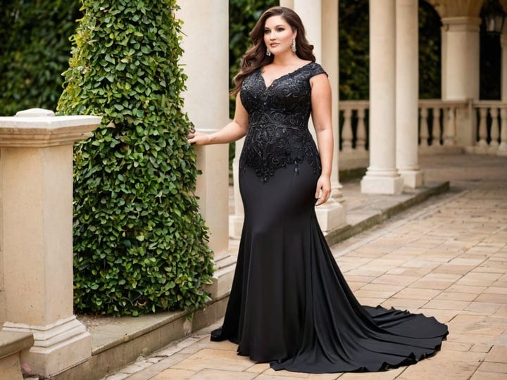 Black-Sequin-Plus-Size-Dress-5