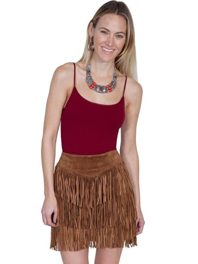 scully-tiered-suede-fringe-skirt-xs-1