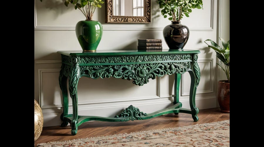 Green-Console-Table-1