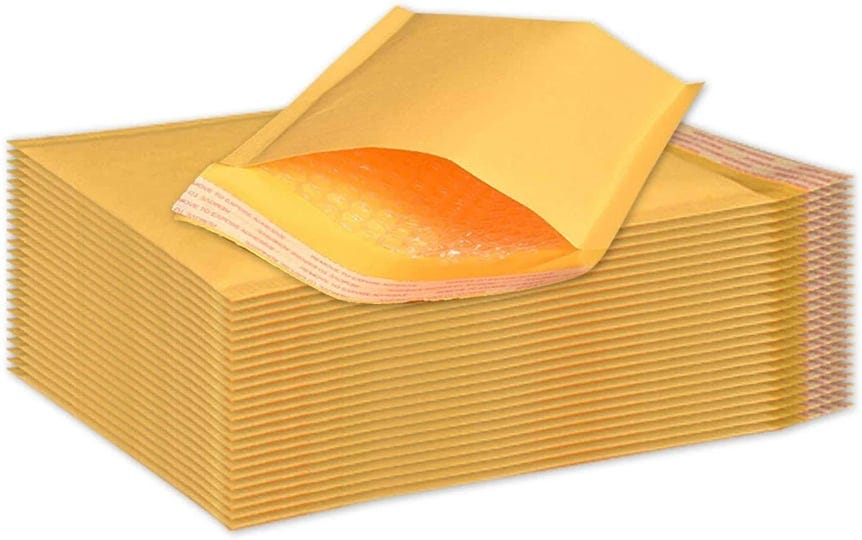 bm-paper-100pcs-yellow-poly-bubble-mailers-6x10-inch-padded-envelopes-bulk-0-bubble-lined-wrap-polym-1