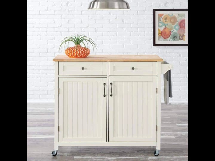 stylewell-bainport-ivory-with-butcher-block-top-wooden-cart-1