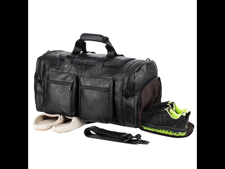 seyfocnia-weekender-bag-with-shoe-compartmentwaterproof-leather-overnight-bag-weekender-bag-mens-tra-1