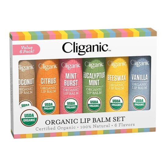 cliganic-usda-organic-lip-balm-set6-flavors100-natural-moisturizer-for-lips-1
