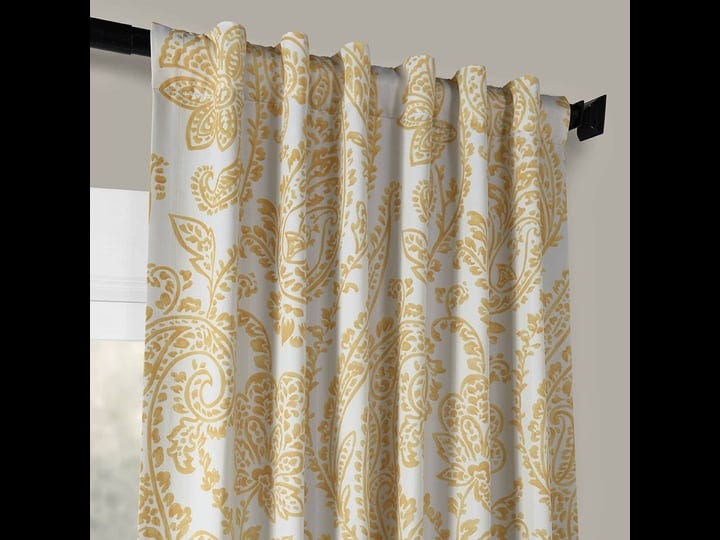 exclusive-fabrics-tea-time-blackout-curtain-panel-pair-50-x-120-yellow-gold-1