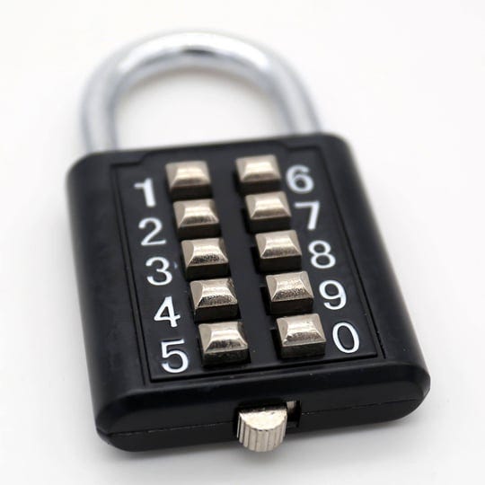 mioni-10-digit-push-button-combination-padlock-5-digit-locking-mechanism-black-1