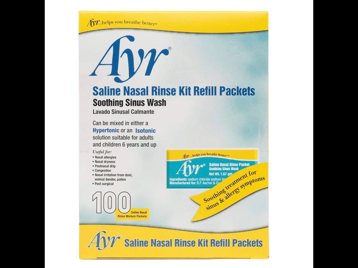 ayr-nasal-rinse-kit-refill-packets-saline-100-packets-1