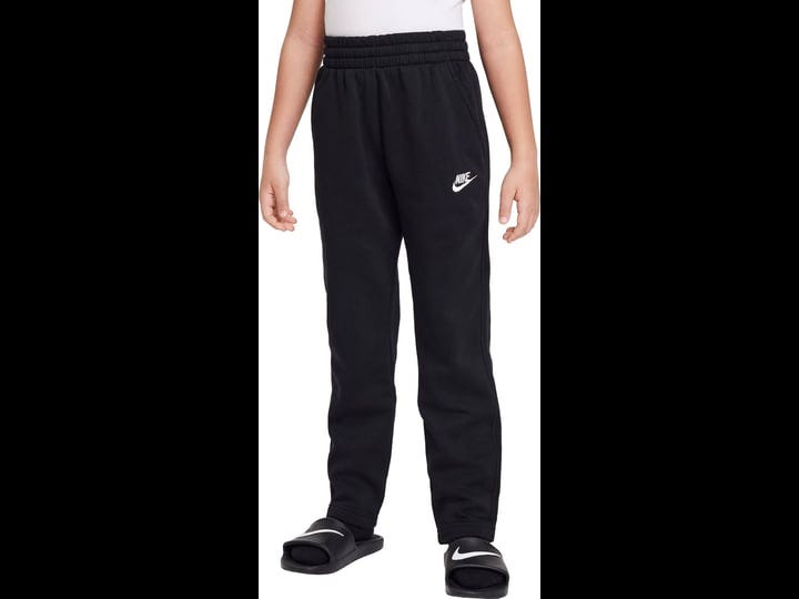 nike-sportswear-club-fleece-big-kids-open-hem-pants-in-black-1