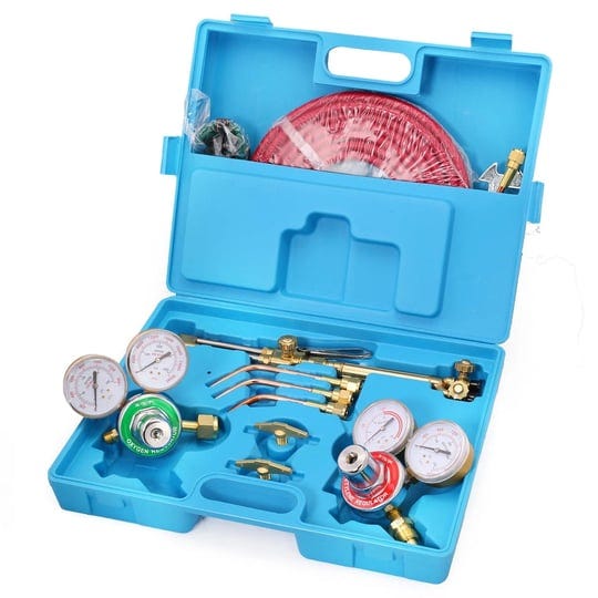 stark-portable-gas-welding-cutting-torch-kit-oxy-acetylene-oxygen-brazing-set-victor-type-w-case-and-1