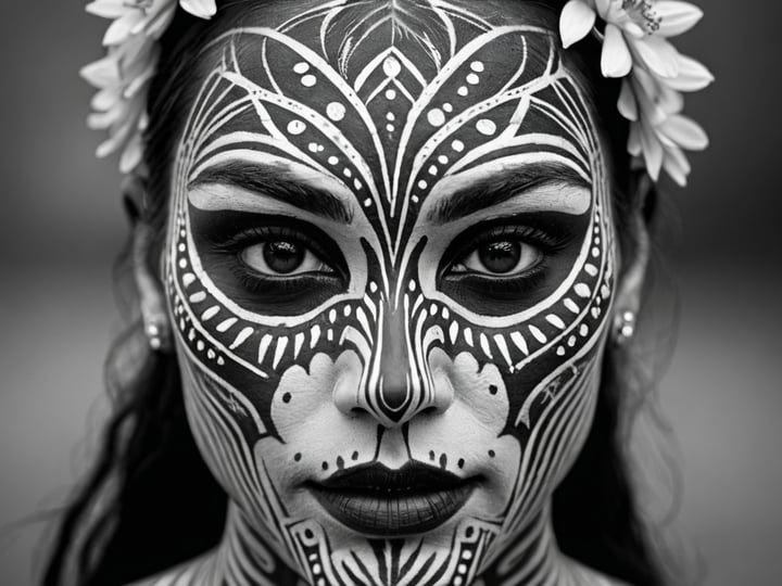 Black-And-White-Face-Paints-6