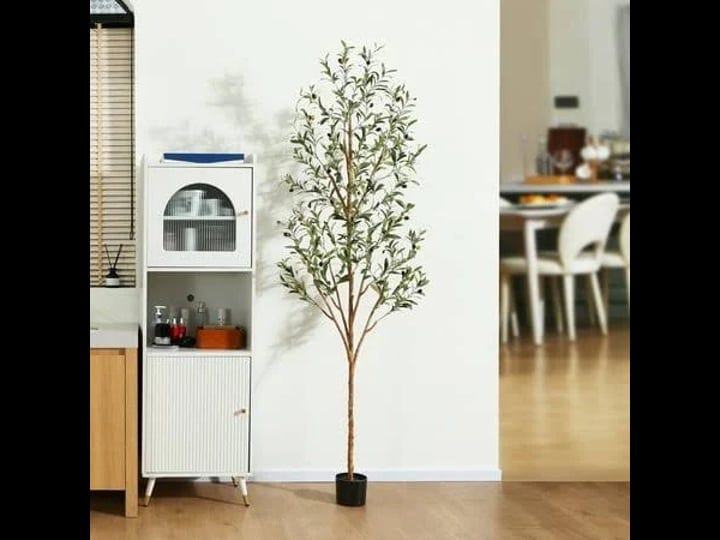 7-ft-artificial-olive-plants-with-realistic-leaves-and-natural-trunk-silk-fake-potted-tree-with-wood-1