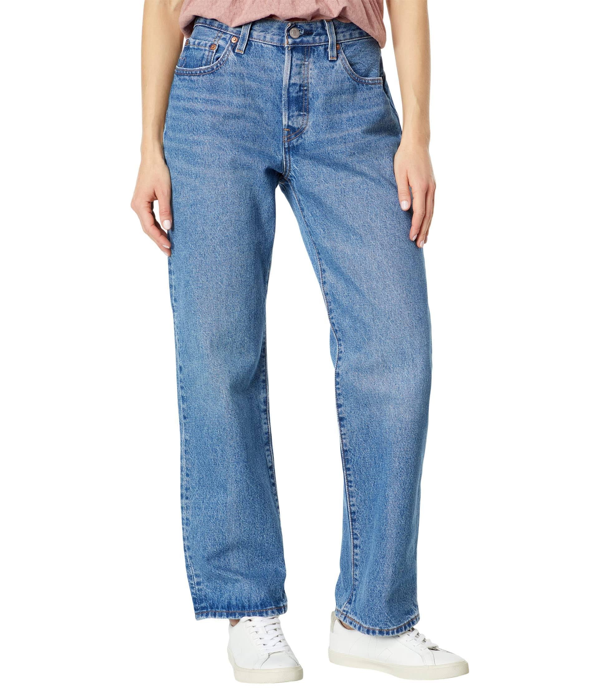 Mid-Rise 90s Levi's Women's Jeans with Straight Fit | Image