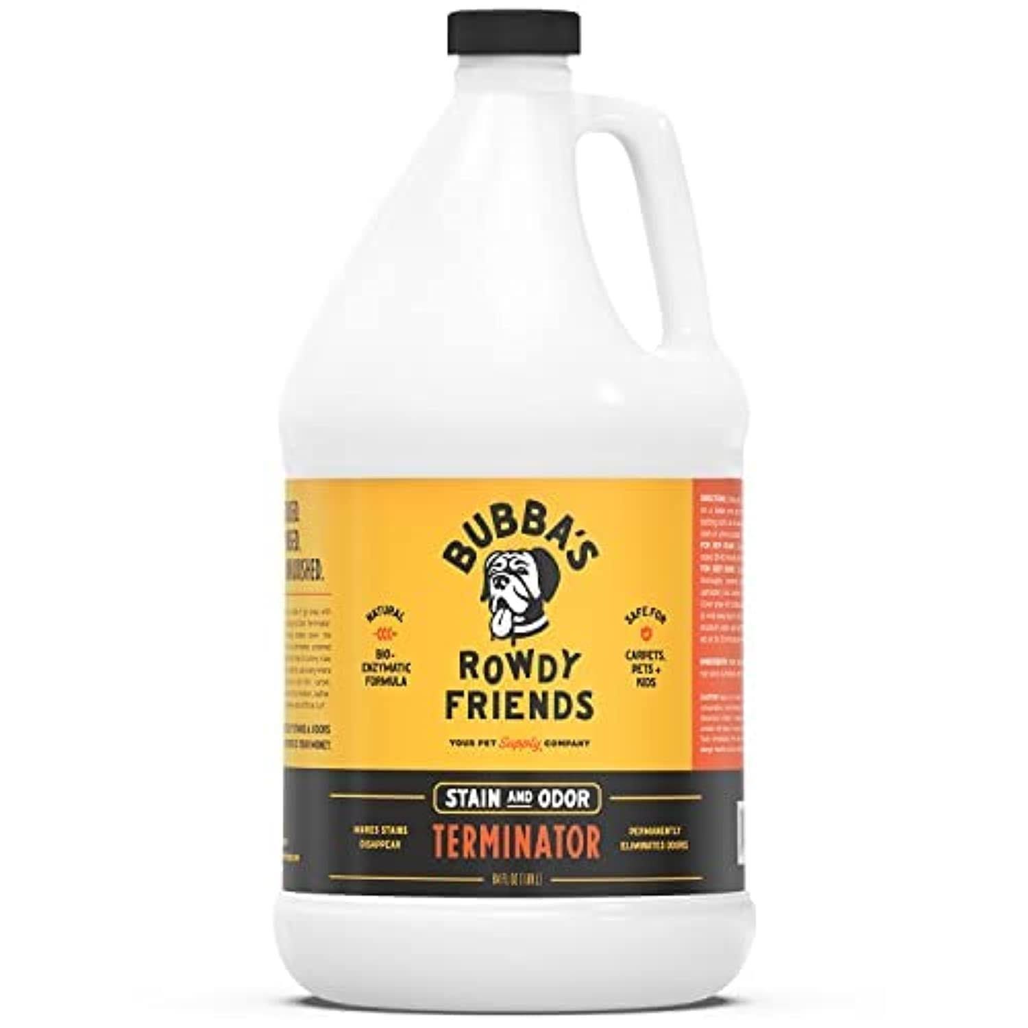 Bubba's Rowdy Friends Commercial Enzyme Cleaner for Pet Odor Elimination | Image