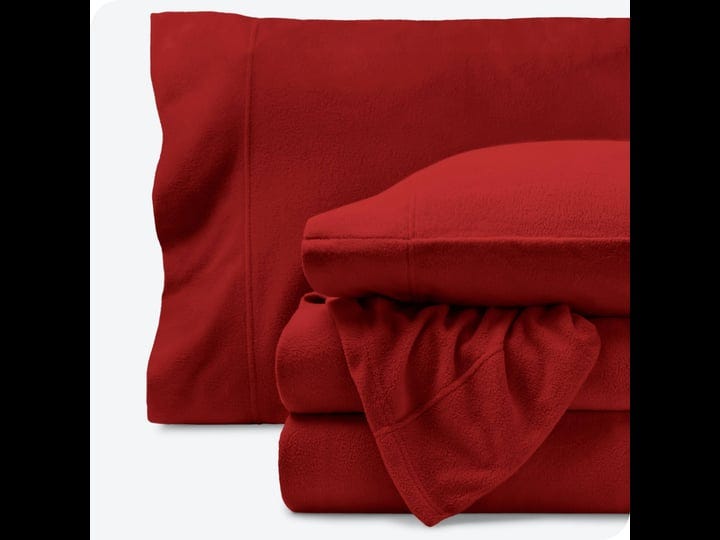 bare-home-fleece-sheet-set-king-red-1