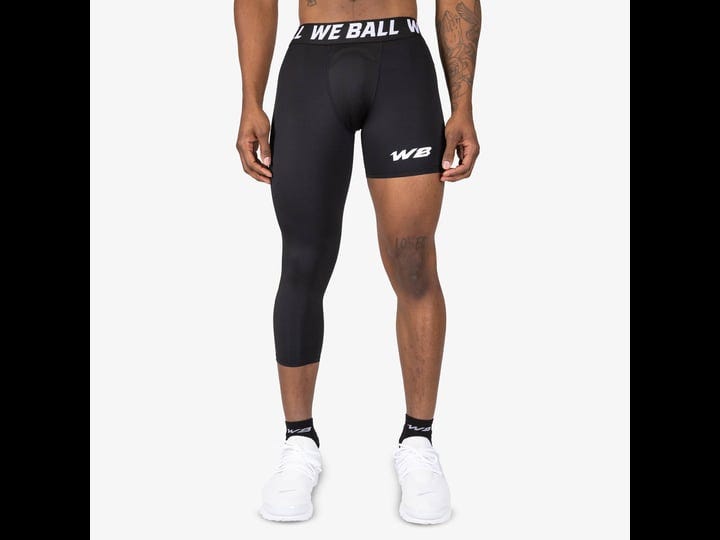 we-ball-sports-athletic-compression-tights-mens-single-leg-sports-tights-one-leg-compression-base-la-1