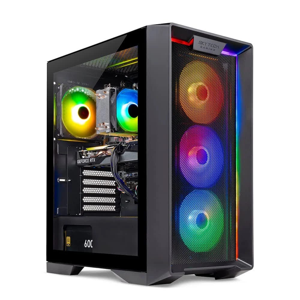 Skytech Gaming Nebula PC Desktop - Intel Core i5, Nvidia RTX 4060, 1TB NVMe SSD | Image