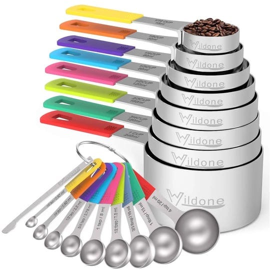 wildone-measuring-cups-spoons-set-of-18-includes-8-stainless-steel-nesting-measuring-cups-9-measurin-1